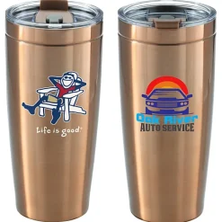 Life is Good Vacuum Tumbler - 20 oz - Full Color - Adirondack