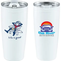 Life is Good Vacuum Tumbler - 20 oz - Full Color - Adirondack