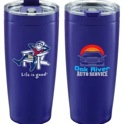 Life is Good Vacuum Tumbler - 20 oz - Full Color - Adirondack