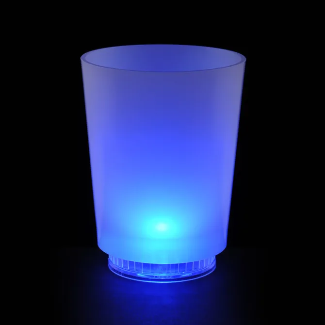Light-Up Frosted Glass - 11 oz. - Multicolor - 24 hr