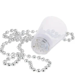 Light-up Shot Glass on Beaded Necklace - 2 oz. - Multi - 24 hr