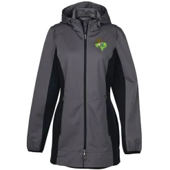 Lightweight Hooded Colorblock Soft Shell Jacket - Ladies'