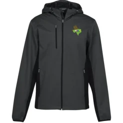 Lightweight Hooded Colorblock Soft Shell Jacket - Men's - 24 hr