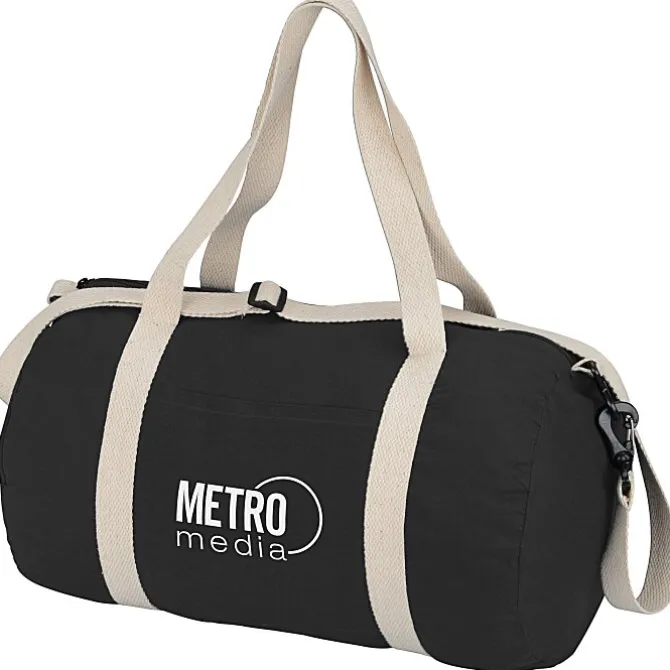 Lightweight 5-oz Cotton Barrel Duffel