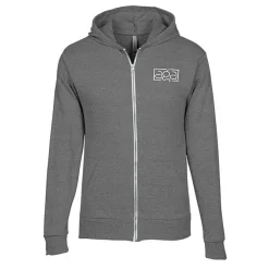 Lightweight Tri-Blend Full-Zip Hoodie - Screen