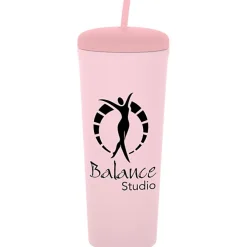 Macaron Tumbler with Straw - 26 oz.