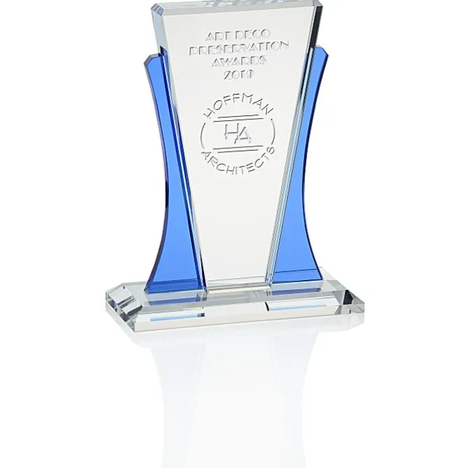Majestic Cobalt Crystal Award - 24 hr