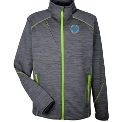 Melange Bonded Fleece Jacket - Men's