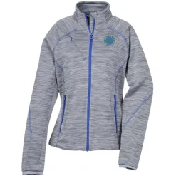 Melange Bonded Fleece Jacket - Ladies'