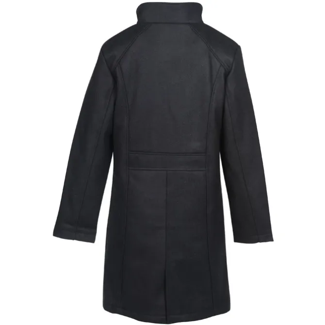 Melton Wool Blend Town Coat - Ladies'