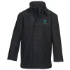 Melton Wool Blend Town Coat - Men's
