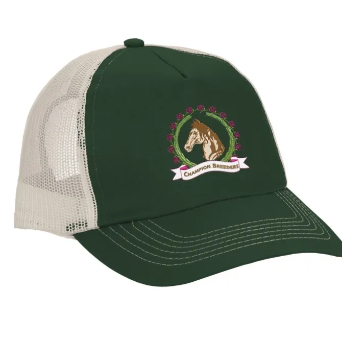 Mesh Back Trucker Cap - Embroidered