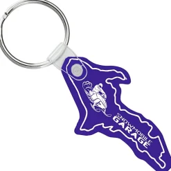 Michigan - Upper Soft Keychain - Opaque