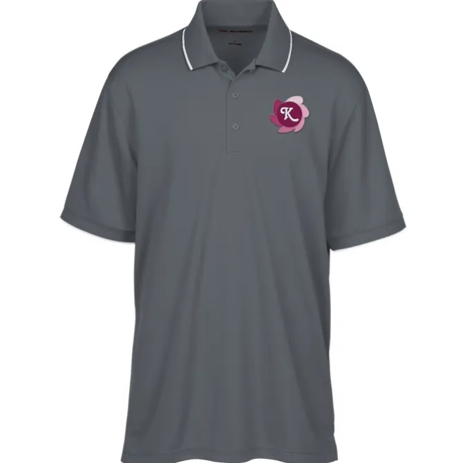 Micro Mesh UV Performance Tipped Polo - Men's
