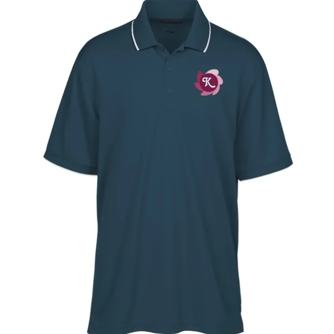 Micro Mesh UV Performance Tipped Polo - Men's