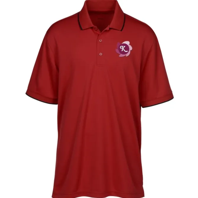 Micro Mesh UV Performance Tipped Polo - Men's