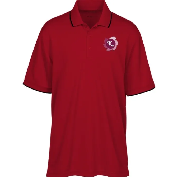 Micro Mesh UV Performance Tipped Polo - Men's