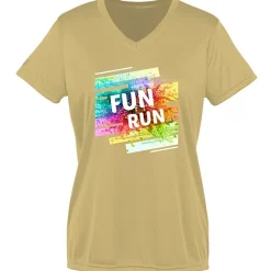 Momentum Solid V-Neck T-Shirt - Ladies' - Full Color