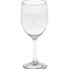 Napa Valley Optic Stem Goblet - 10 oz - Deep Etch