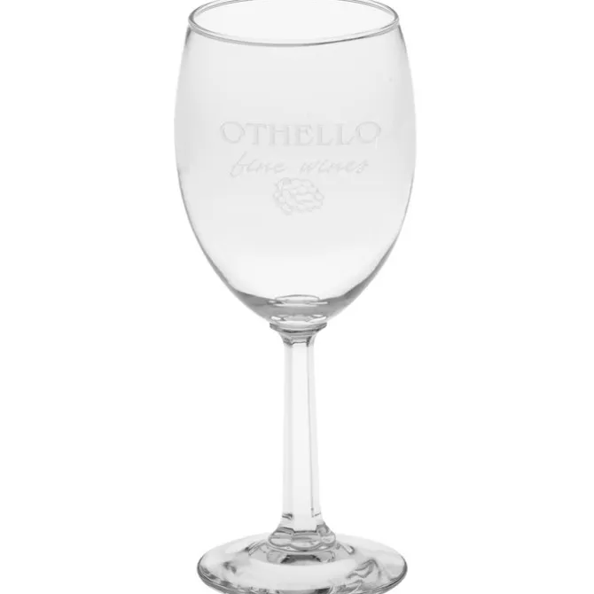 Napa Valley Optic Stem Goblet - 10 oz - Deep Etch