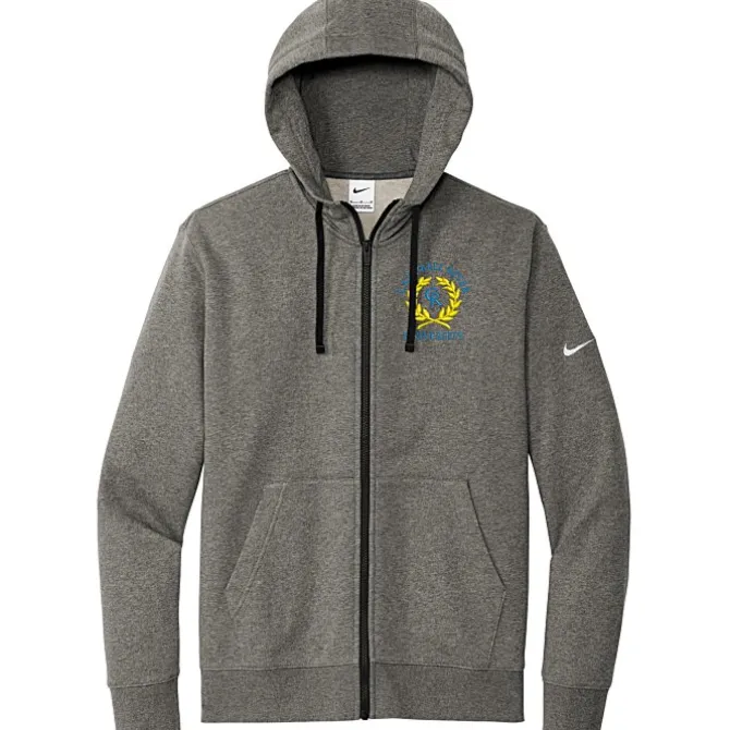 Nike Club Fleece Sleeve Swoosh Full-Zip Hoodie - Men's - 24 hr