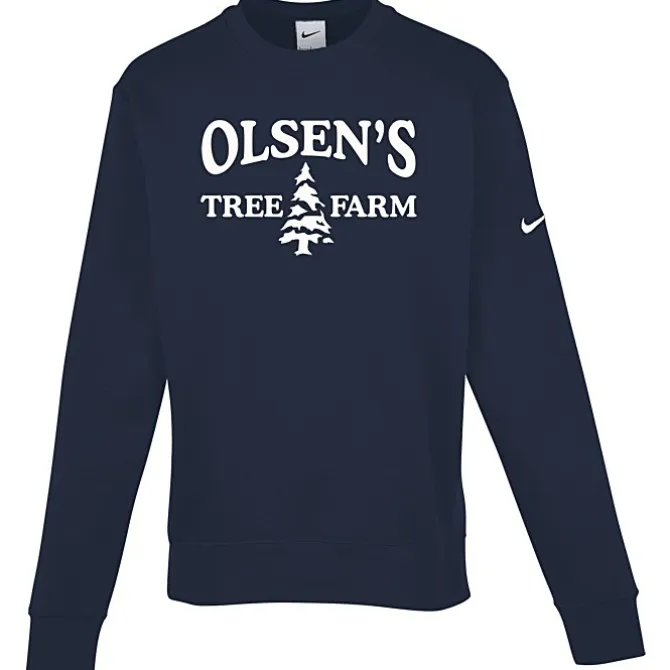 Nike Club Fleece Sleeve Swoosh Crew Sweatshirt