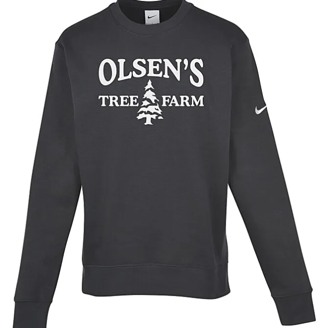 Nike Club Fleece Sleeve Swoosh Crew Sweatshirt