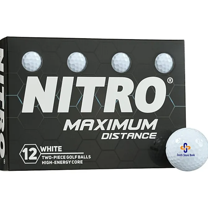 Nitro Maximum Distance Golf Ball - Dozen
