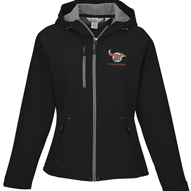 North End Hooded Soft Shell Jacket - Ladies'