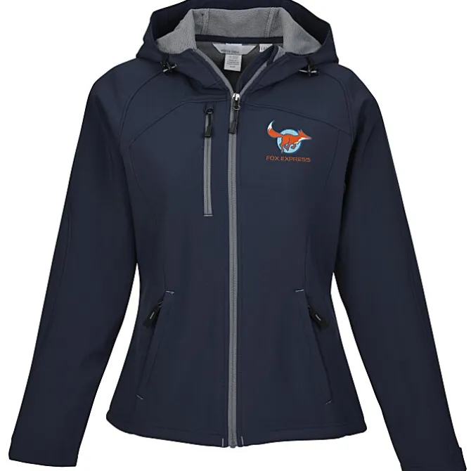 North End Hooded Soft Shell Jacket - Ladies'