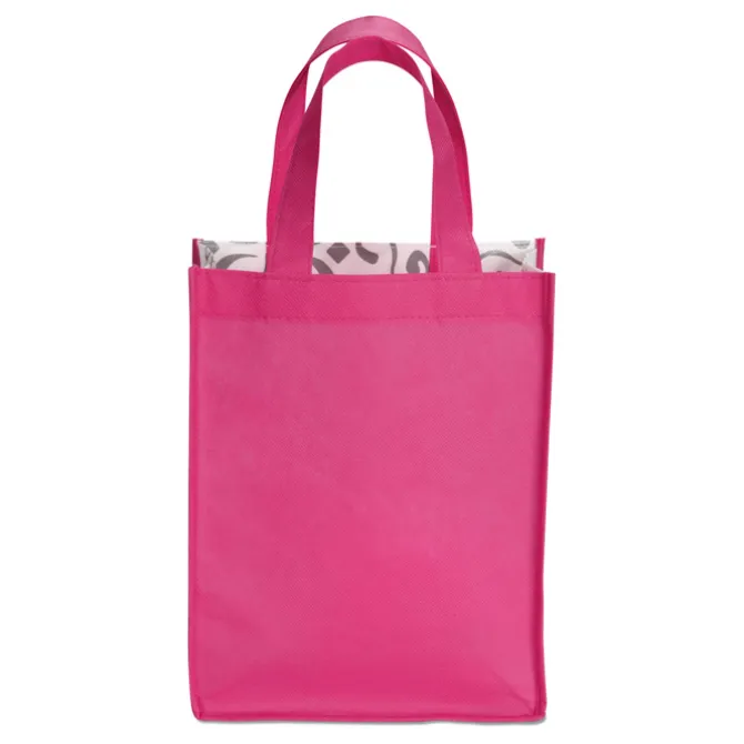 Patterned Mini Tote - 24 hr