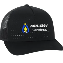 Perforated 5-Panel Trucker Cap