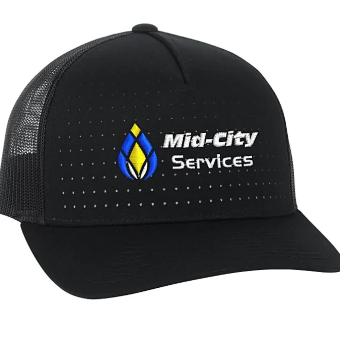 Perforated 5-Panel Trucker Cap