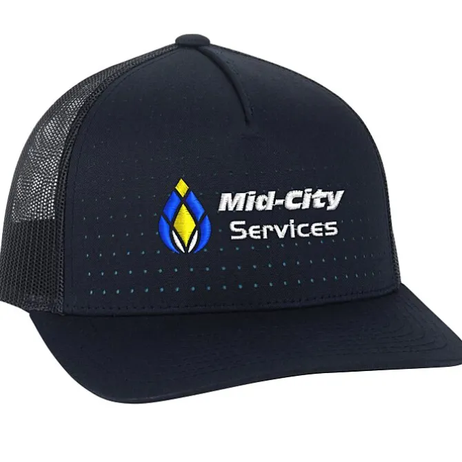 Perforated 5-Panel Trucker Cap