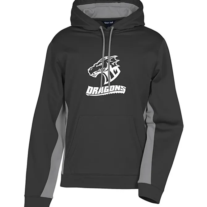 Performance Fleece Colorblock Hoodie - Men's - Screen