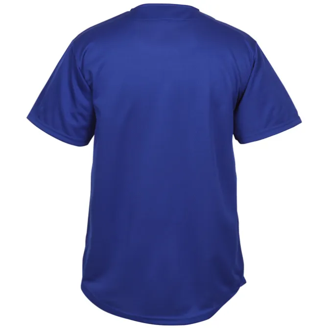 Performance Tough Mesh Full Button Jersey - Screen