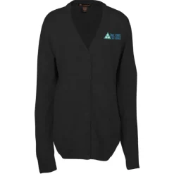 Pilbloc V-Neck Button Down Cardigan Sweater - Ladies'