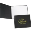 Pinked Edge Certificate Holder - Horizontal