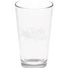 Pint Glass - 16 oz - Deep Etch