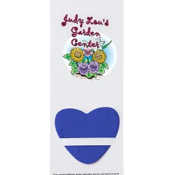 Plant-A-Shape Flower Seed Bookmark - Heart