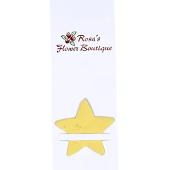 Plant-A-Shape Flower Seed Bookmark - Star