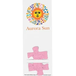 Plant-A-Shape Flower Seed Bookmark - Puzzle Piece