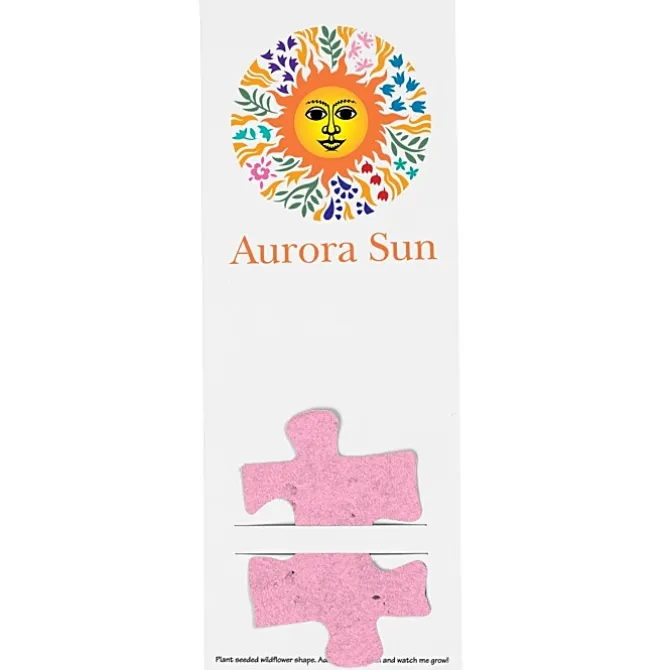 Plant-A-Shape Flower Seed Bookmark - Puzzle Piece