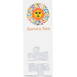 Plant-A-Shape Flower Seed Bookmark - Puzzle Piece
