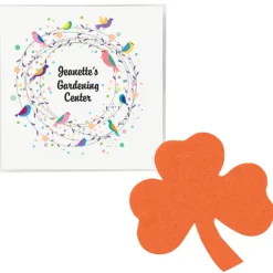 Plant-A-Shape Flower Seed Packet - Clover