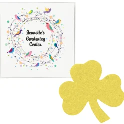 Plant-A-Shape Flower Seed Packet - Clover