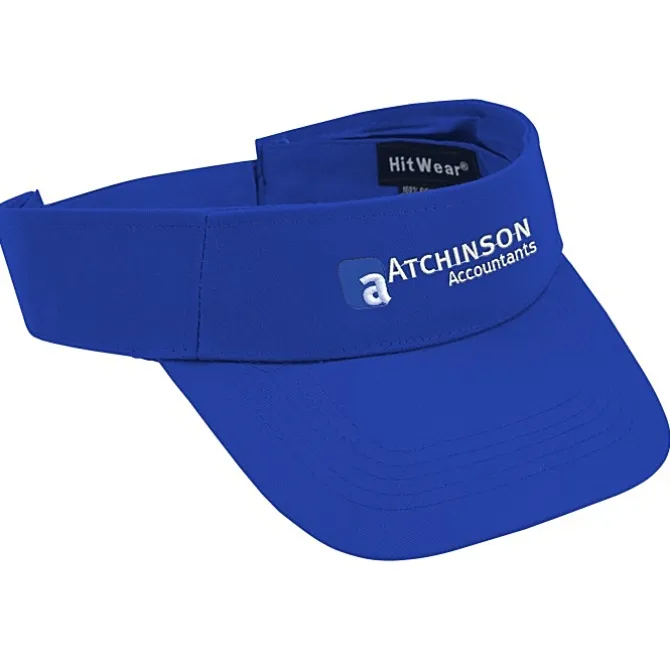 Polyester Visor - Embroidered