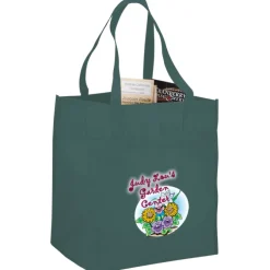 Polypropylene Reusable Grocery Bag - 15 inches x 13 inches - Full Color