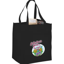 Polypropylene Reusable Grocery Bag - 15 inches x 13 inches - Full Color