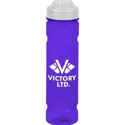 PolySure Jetstream Water Bottle with Flip Lid - 24 oz